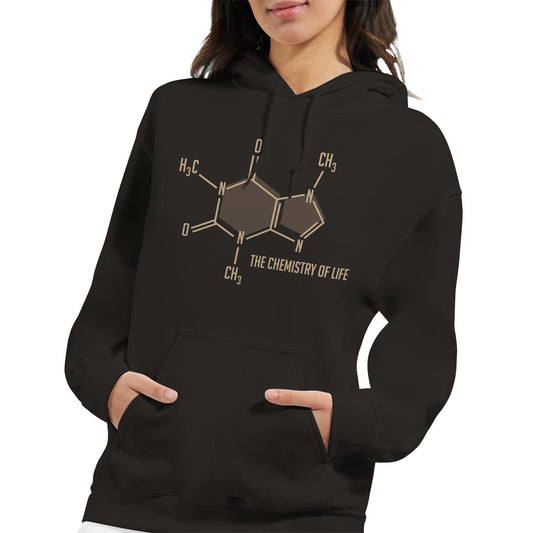Good Bean Gifts "The Chemistry of Life" - Unisex Pullover Hoodie Black / S