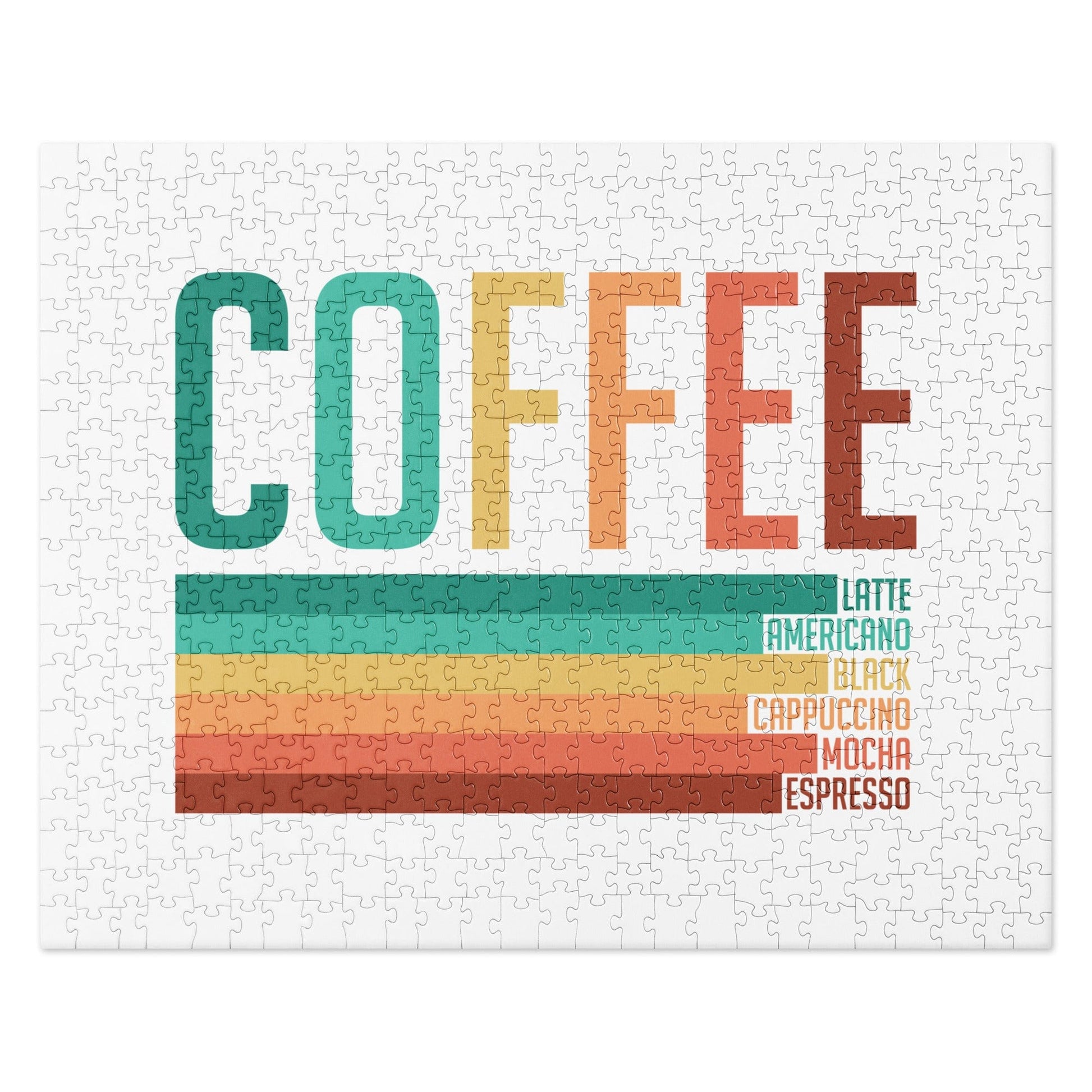 Good Bean Gifts "Types of Coffee" Jigsaw puzzle 520 pieces