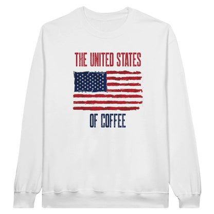 Good Bean Gifts "United State of Coffee"  Classic Unisex Crewneck Sweatshirt