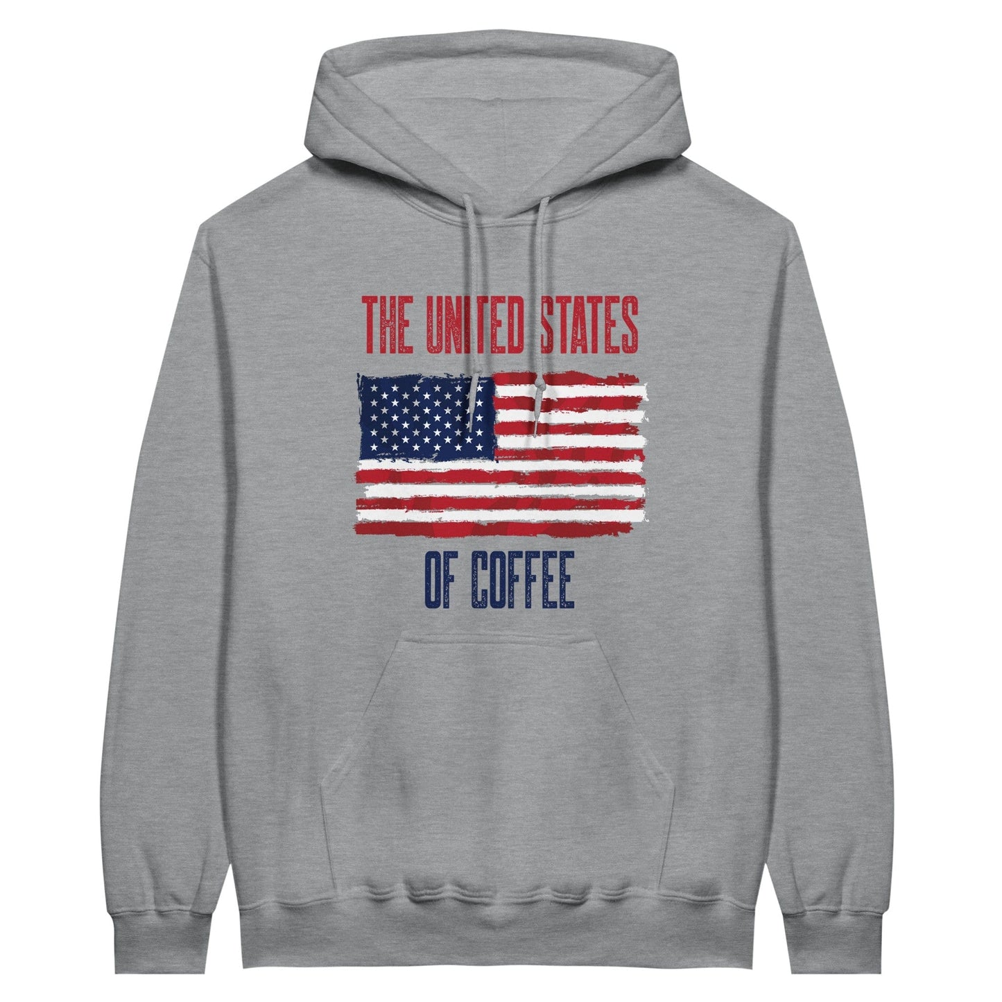 Good Bean Gifts "United State of Coffee"  Classic Unisex Crewneck Sweatshirt - Classic Unisex Pullover Hoodie Sports Grey / S