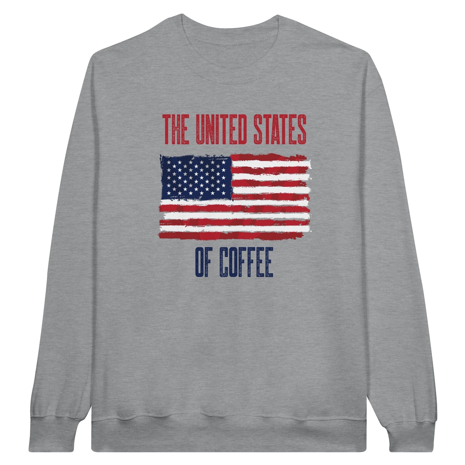 Good Bean Gifts "United State of Coffee"  Classic Unisex Crewneck Sweatshirt M / Sports Grey